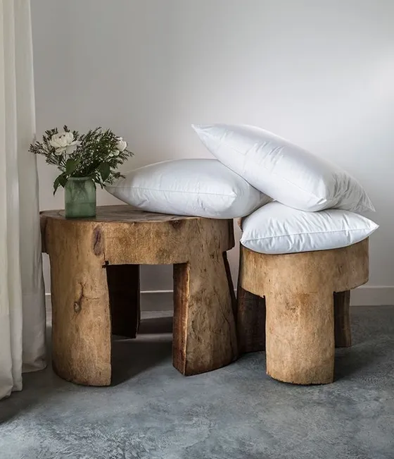 Oreiller Camargue version gonflante — Brun de Vian-Tiran