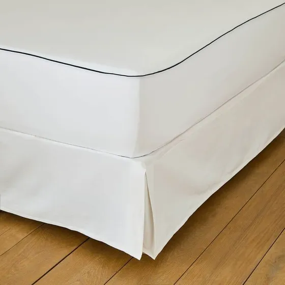 Protège Matelas Molleton Absorbant - Passepoil Marine — Drouault