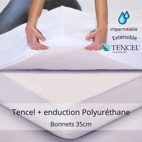 Protection literie Bed & Protech' Tencel 2-en-1 — Tradilinge