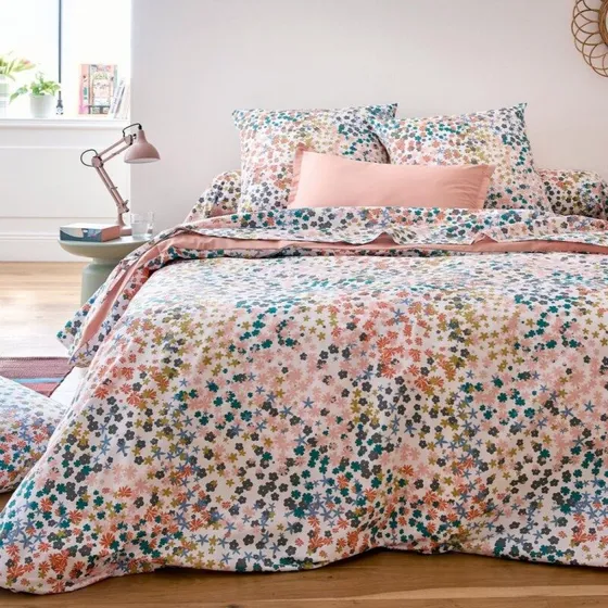Parure Lolita Opale — percale imprimée — Tradilinge