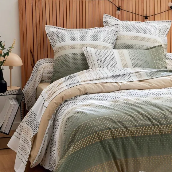 Parure Niagara — coton imprimé — Tradilinge