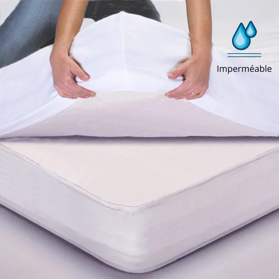 Protège-matelas imperméables molleton enduit — Tradilinge
